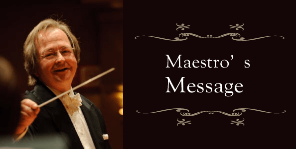 Maestro’s message (March)